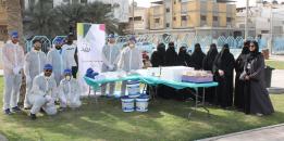 IAU Students help in Renovating Homes in Al Thuqbah District