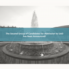 Announcement of the Second Group of Candidates