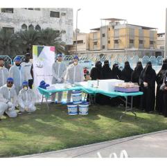 IAU Students help in Renovating Homes in Al Thuqbah District